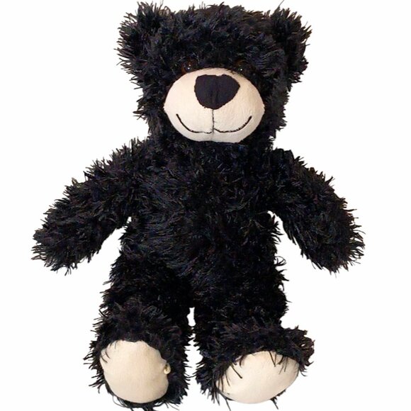 Dan Dee Black Teddy Bear Plush Stuffed Toy 13" - Picture 1 of 4
